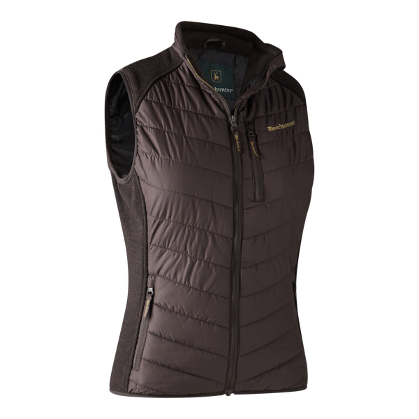 Deerhunter Lady Caroline Padded Waistcoat with knit - 4573