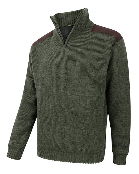 Hoggs of Fife Hebrides Zip Neck Windproof Pullover