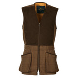 MEN'S LAKSEN FIRLE TWEED GLENOGIL ZIP SHOOTING VEST
