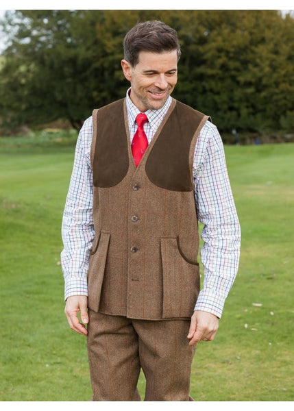 LAKSEN BALFOUR MENS TWEED WAISTCOAT