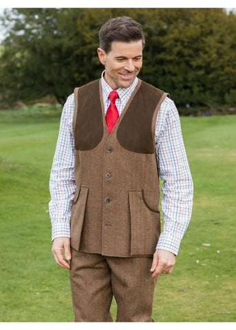 LAKSEN BALFOUR MENS TWEED WAISTCOAT