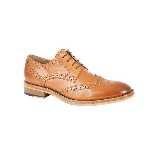 Kensington Classics Tan Leather Wing Cap Brogue Gibson M929LT