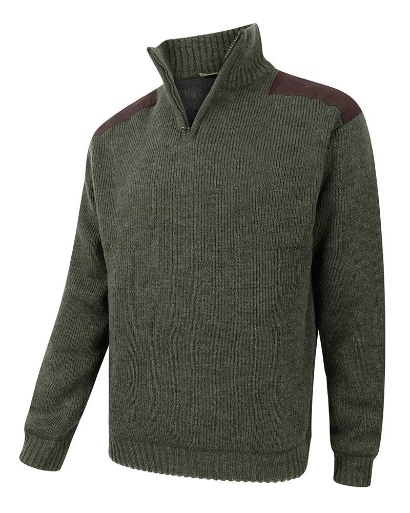 Hoggs of Fife Hebrides Zip Neck Windproof Pullover