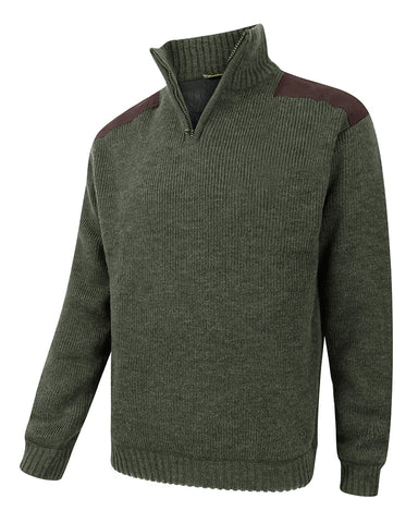 Hoggs of Fife Hebrides Zip Neck Windproof Pullover