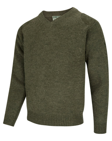 Hoggs of Fife Melrose V-Neck Hunting Pullover