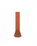 House of Cheviot   Garter Ties ~ Burnt Orange & Ivy Green