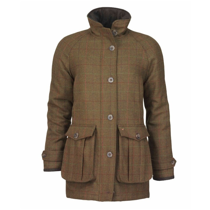 Laksen Ladies Temple Tweed Shooting Coat with CTX
