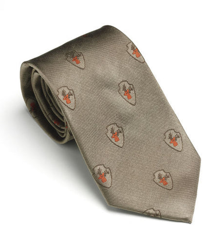 Laksen Trophy Stag Tie Fungi