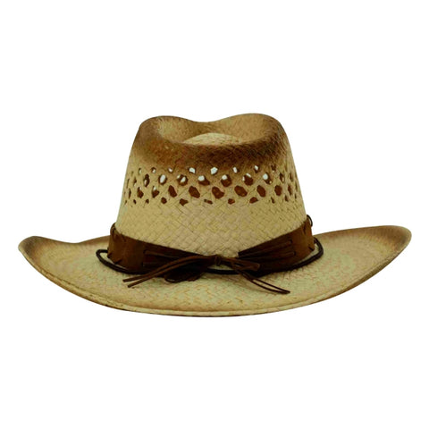 Straw Cowboy Hats With Brown Lining